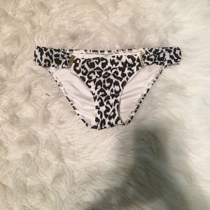Printed bikini bottoms